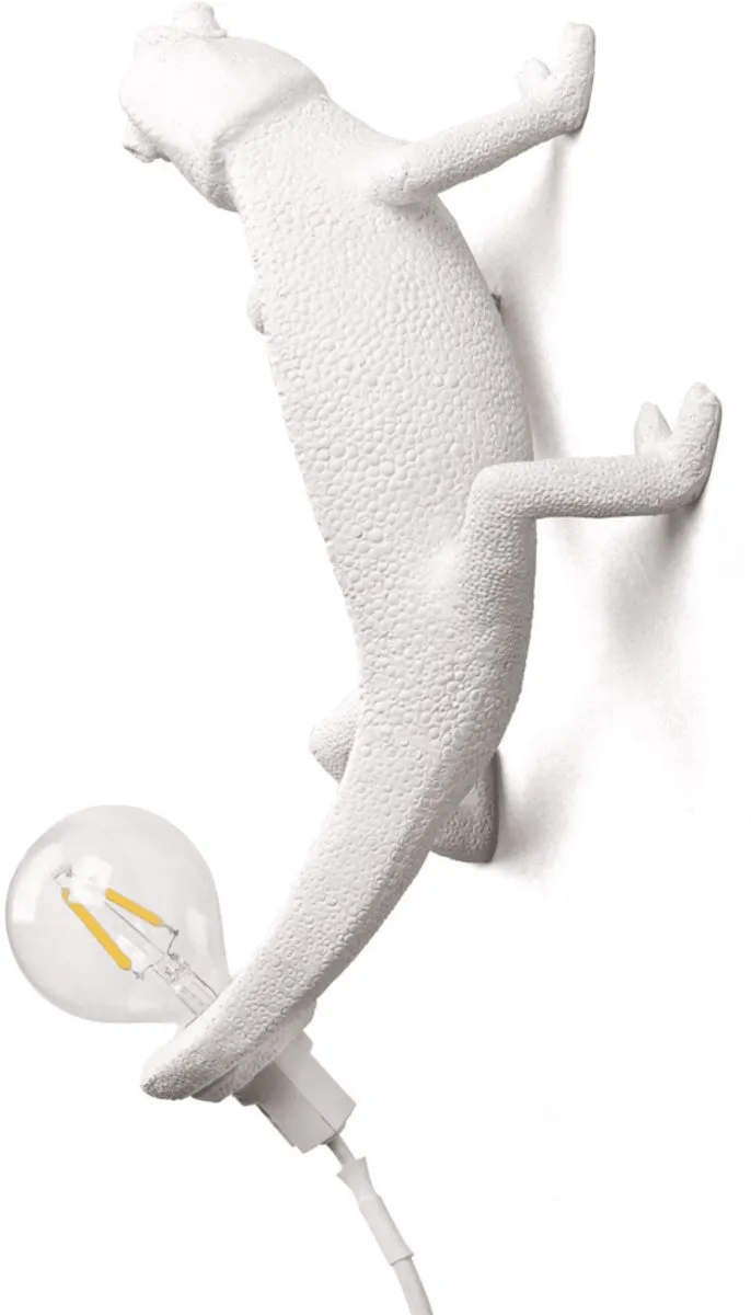 Seletti Chameleon Going Up Wandlamp USB - 2W Warm Wit