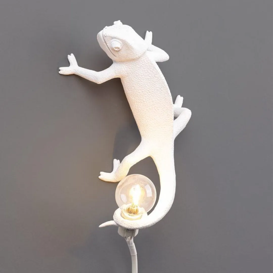 Seletti Chameleon Going Up Wandlamp USB - 2W Warm Wit
