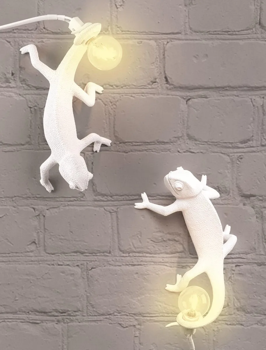 Seletti Chameleon Going Up Wandlamp USB - 2W Warm Wit