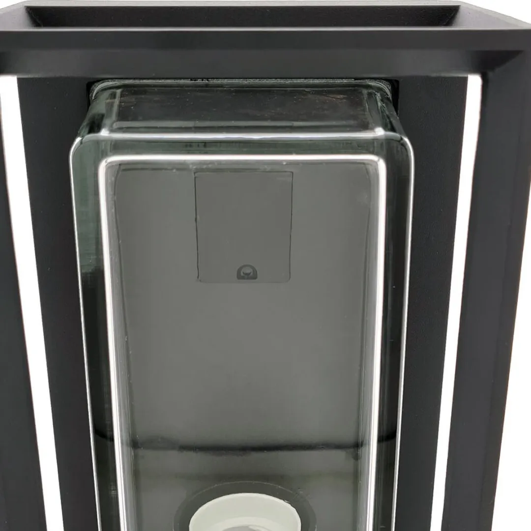 Konstsmide Brindisi Wandlamp Buiten - E27 - 40W - Zwart
