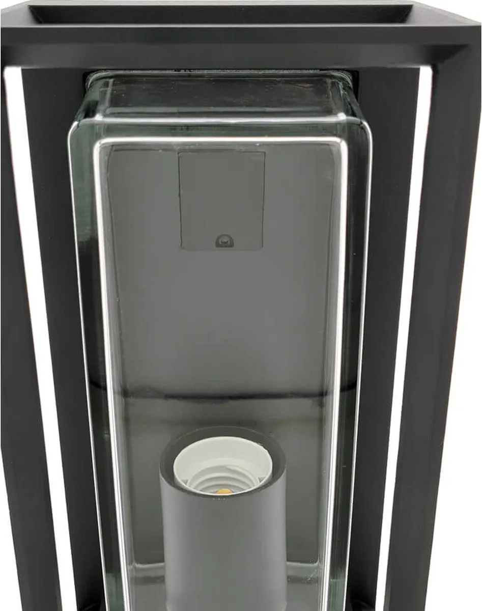 Konstsmide Brindisi Wandlamp Buiten - E27 - 40W - Zwart - afbeelding 6 van 6