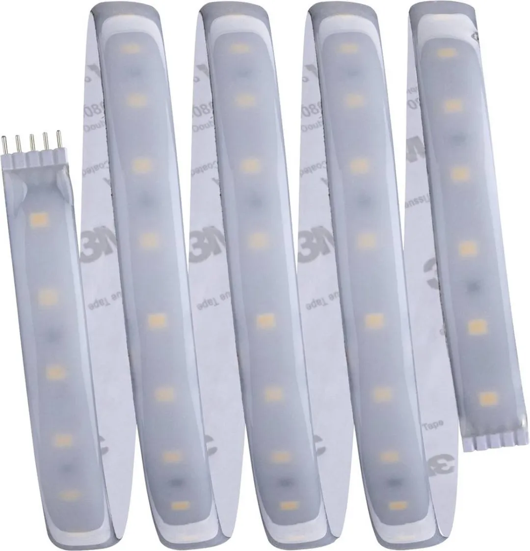 Paulmann MaxLED 500 LED-strip Basisset 150cm - Instelbaar wit 2700K - Zilver