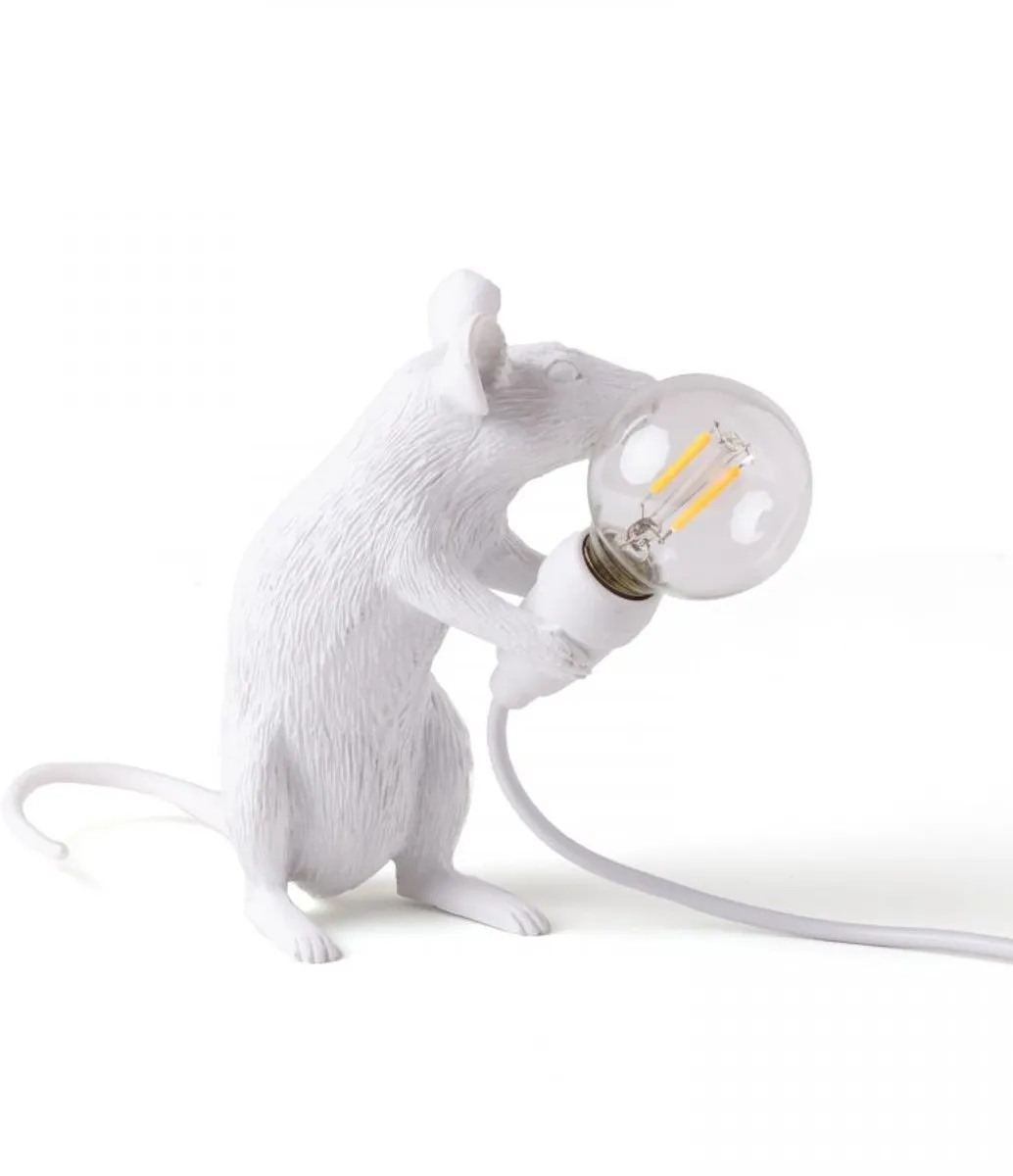 Seletti Muislamp Mac - Zittend muisje - 1W - Multicolor
