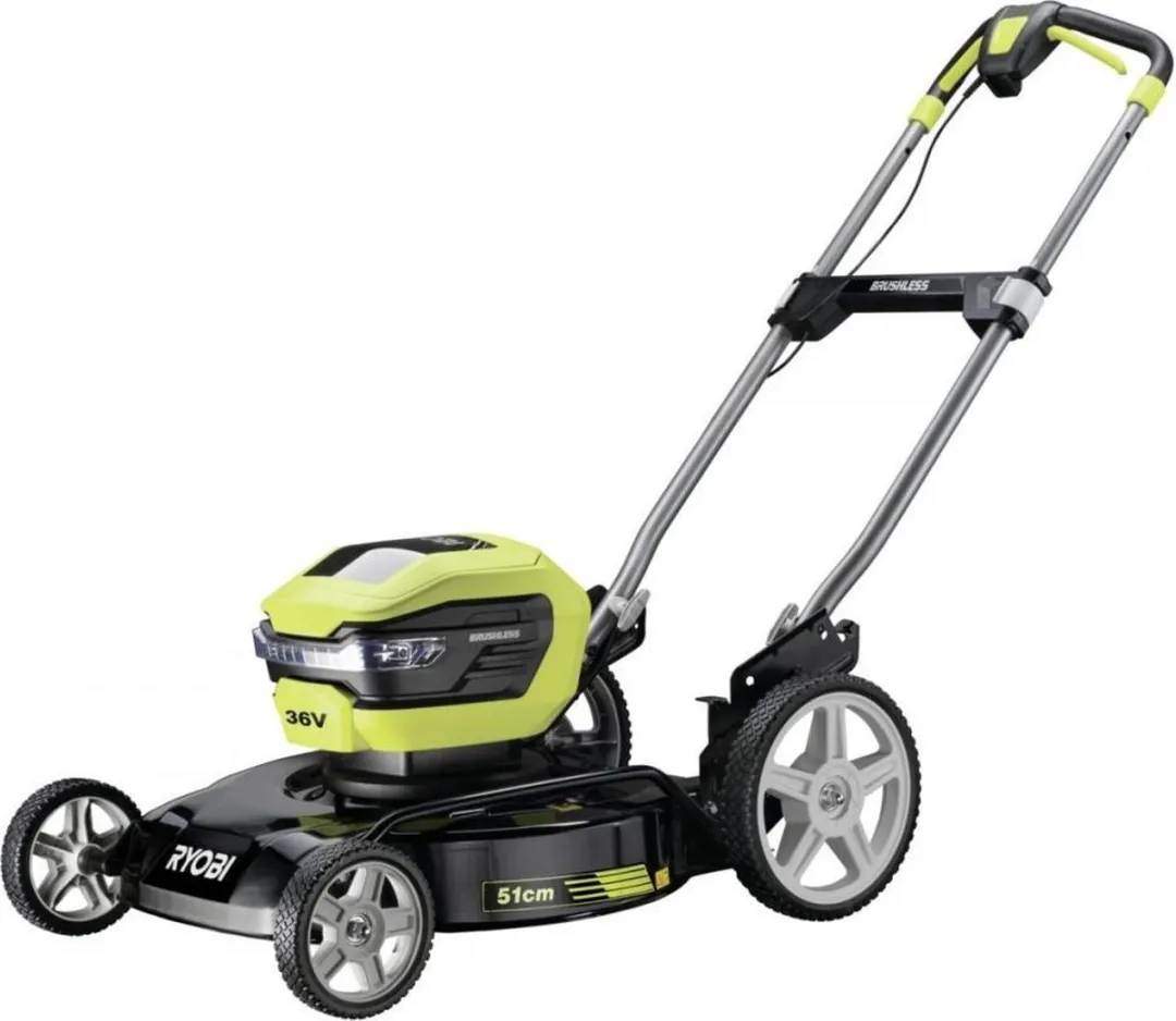 Ryobi ry36lmmx51a-140 36 v accu mulchmaaier brushless
