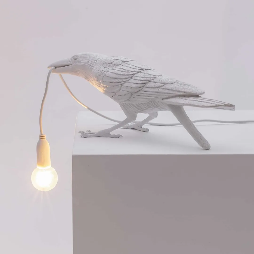 Seletti Bird Playing Tafellamp - Zwart