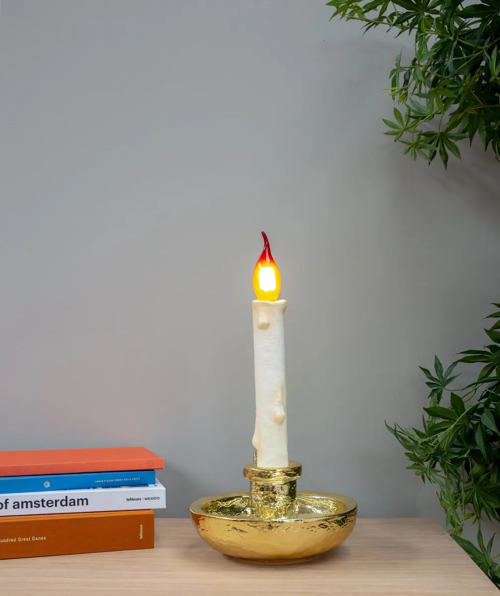Seletti Bugia Oplaadbare Tafellamp - Grijs - afbeelding 6 van 6