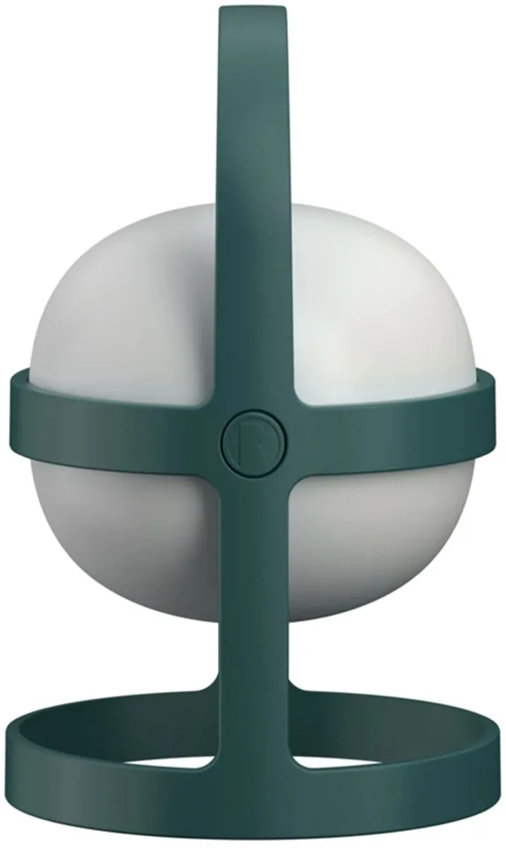 Rosendahl Soft Spot solar tafellamp H25cm recyled plastic forest green
