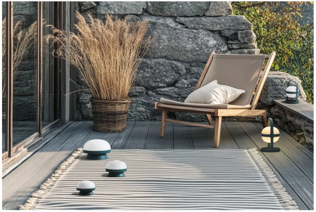 Rosendahl Soft Spot solar tafellamp H25cm recyled plastic forest green