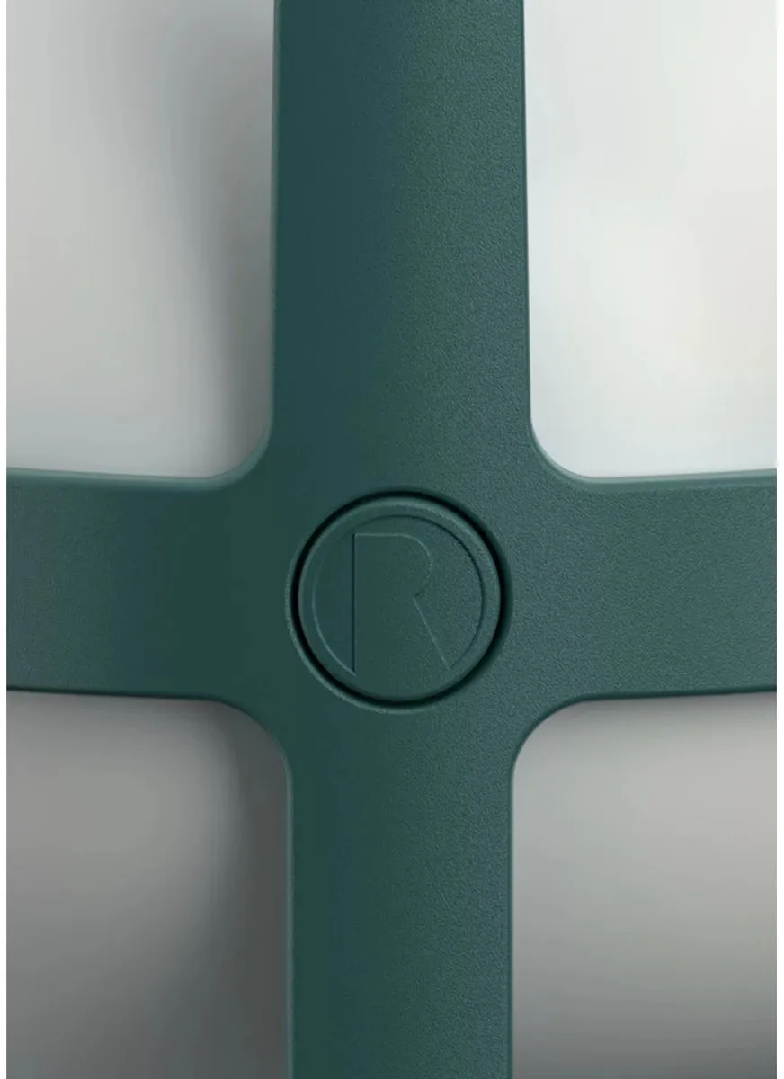 Rosendahl Soft Spot solar tafellamp H25cm recyled plastic forest green