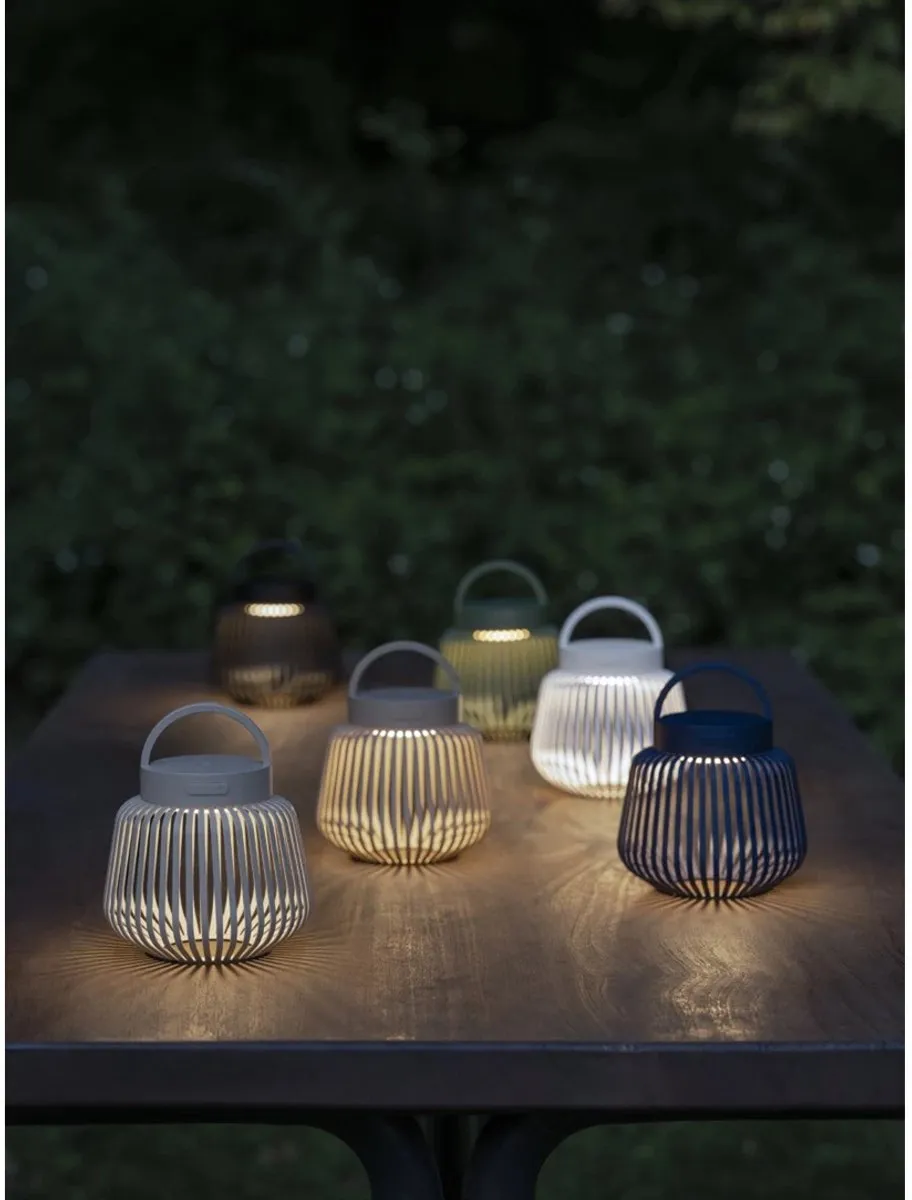 Blomus Lito LED Mobiele Lamp - H12cm D13,5cm Beige