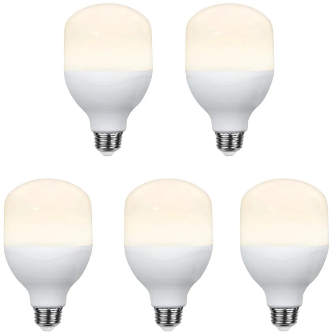 Star Trading Staaflamp E27 18W Extra Warm Wit - 5 Stuks