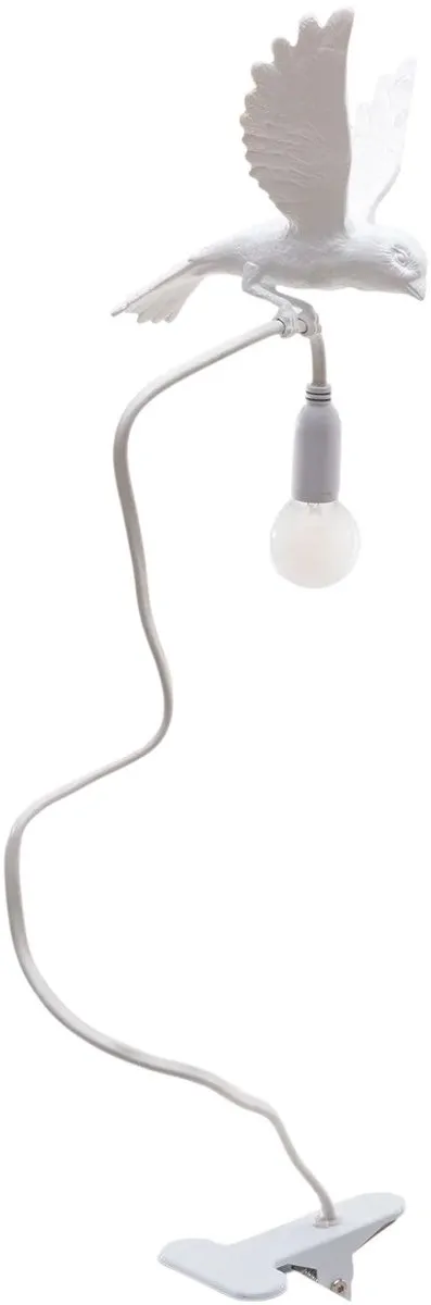 Seletti Sparrow Landing Art15310 Lamp - 1W - Wit