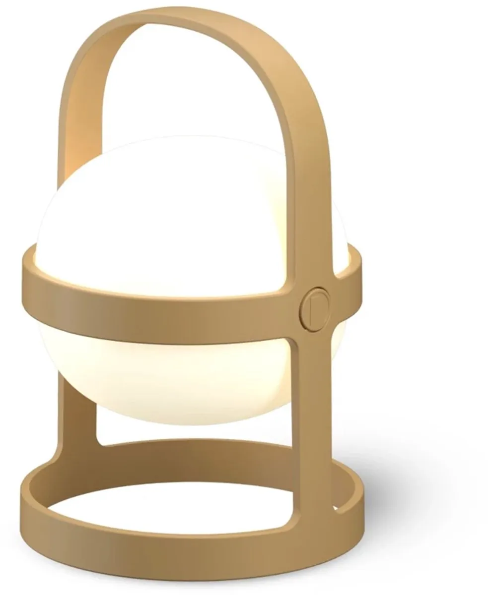 Rosendahl Soft Spot solar tafellamp H25cm recyled plastic wheat