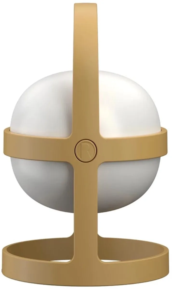 Rosendahl Soft Spot solar tafellamp H25cm recyled plastic wheat