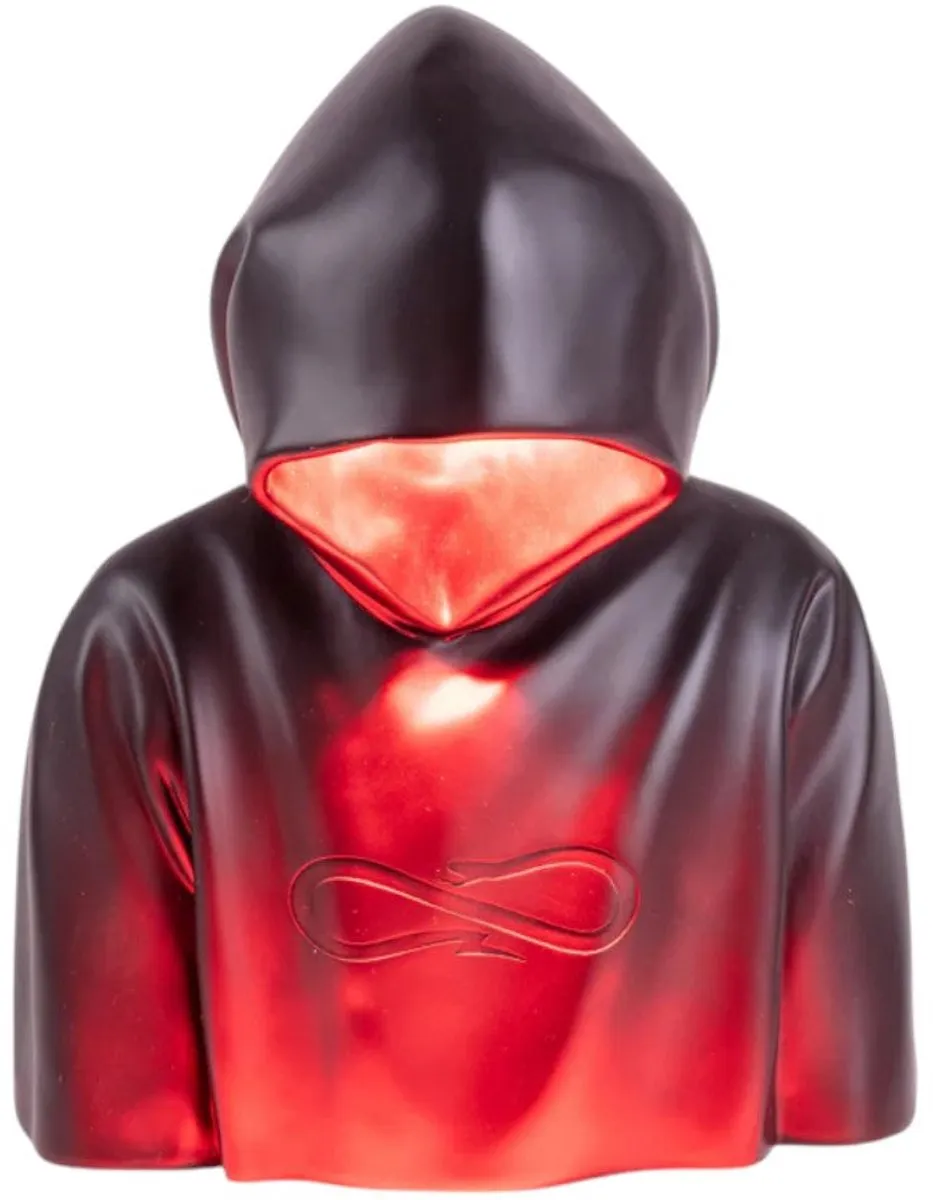 Seletti Tafellamp Bad Guy - 5W Rood licht - Zwart