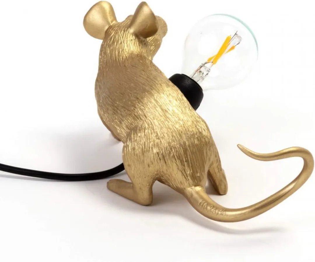 Seletti Muislamp Lop - Goud