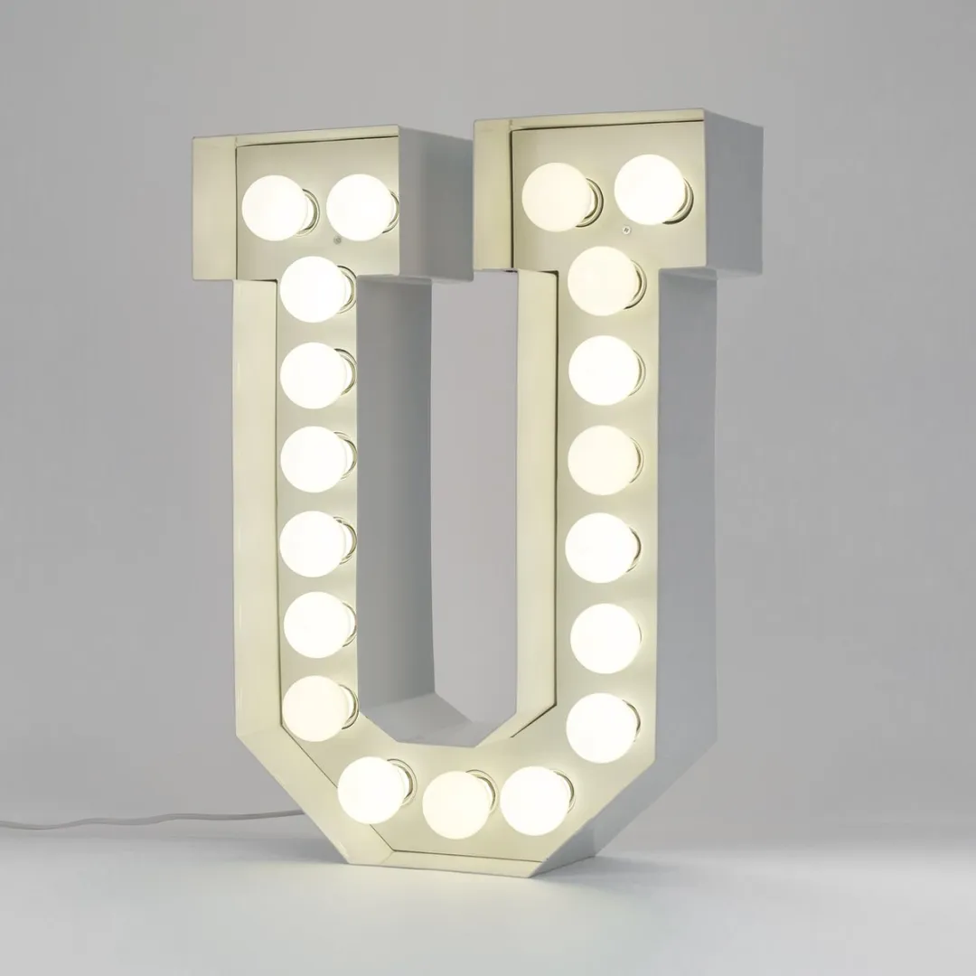 Seletti Vegaz LED Verlichting U - Wit