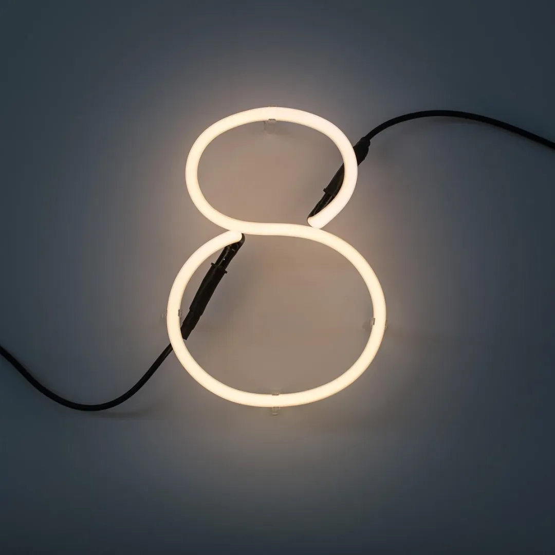 Seletti Neon Art Neon Cijfer 8