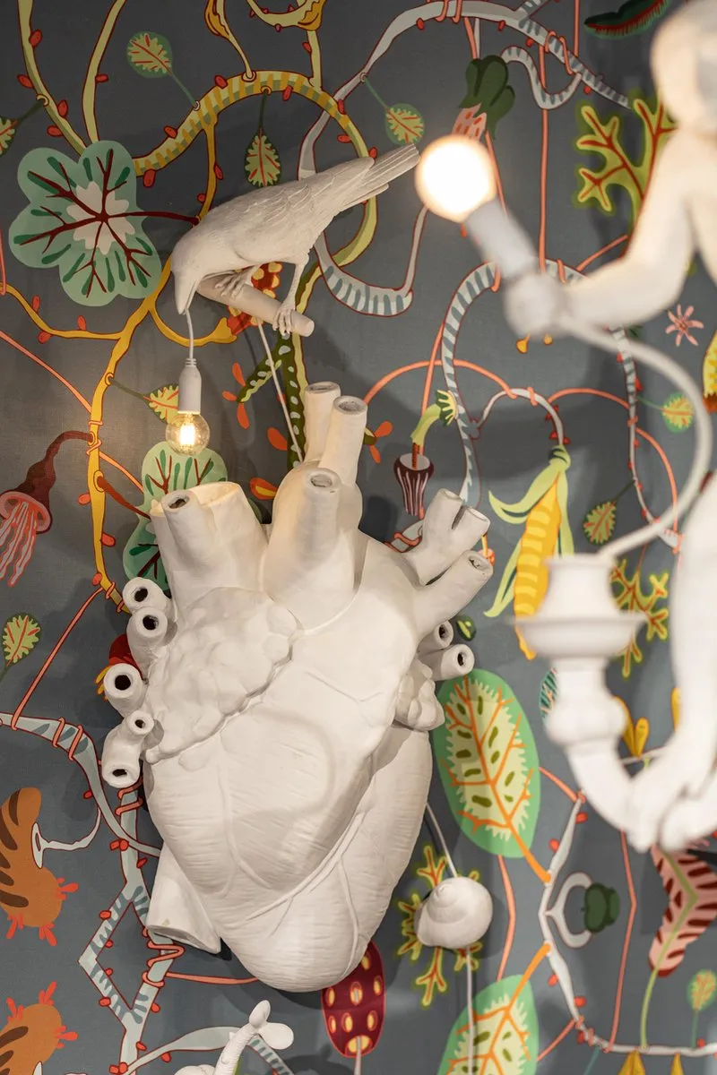 Seletti Heart Lamp Nachtlamp - Wit