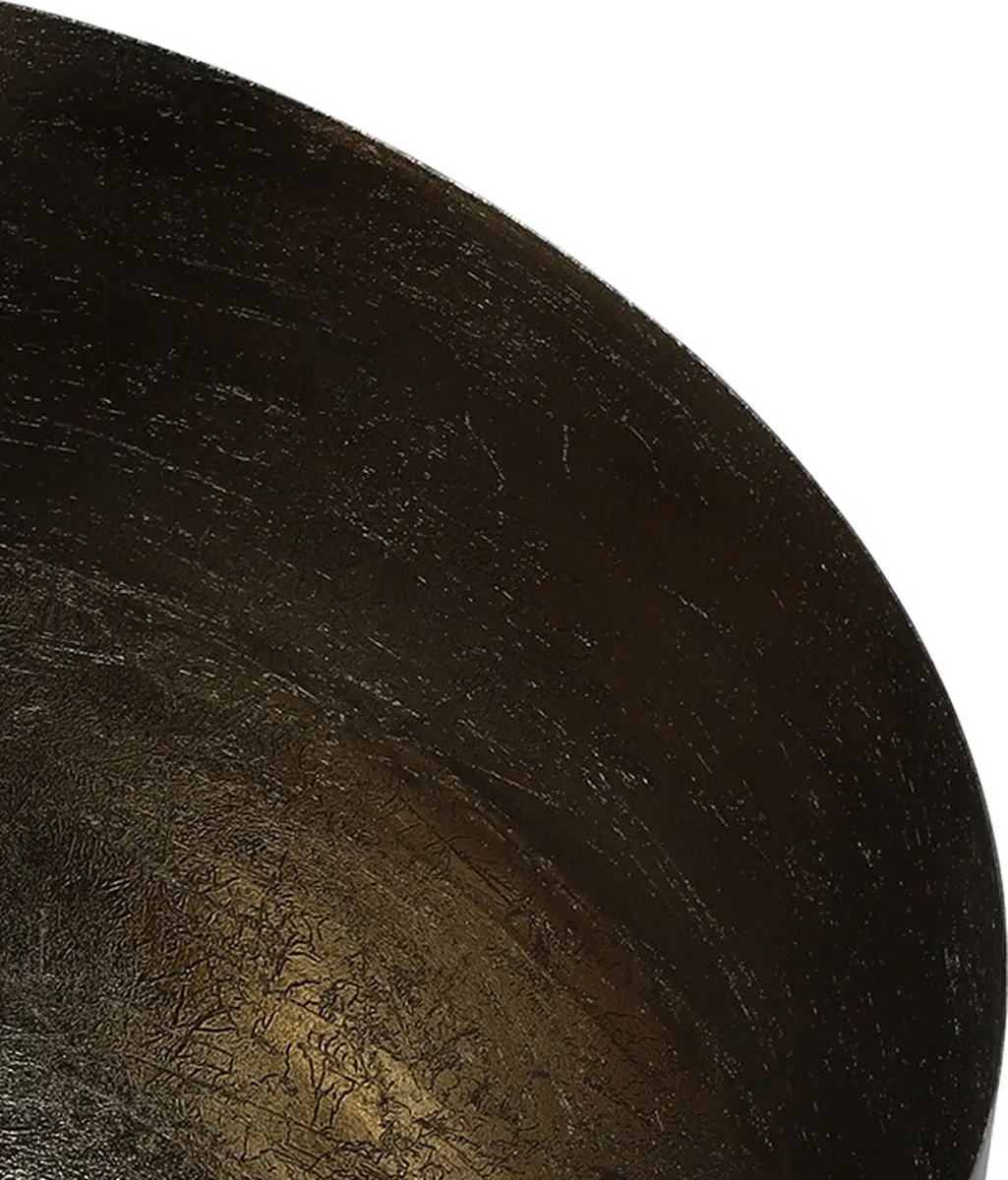 Countryfield Industrieel Tafellamp 28cm - Zwart/Goud - afbeelding 3 van 3