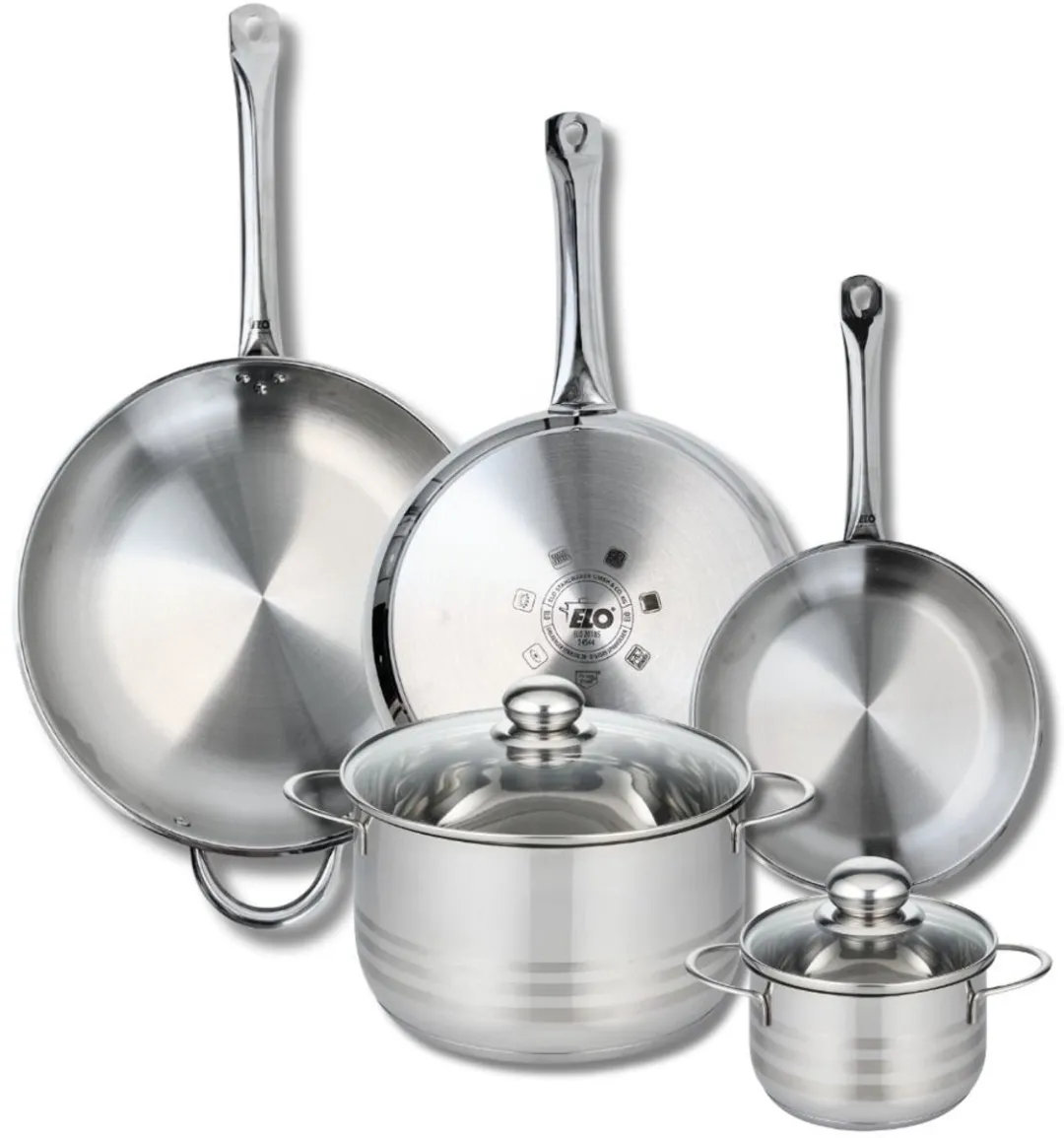 Fackelmann Elo 9885650 Keukenset 5-delig - 3 Bakpannen 24-32cm & 2 Kookpotten 16-24cm