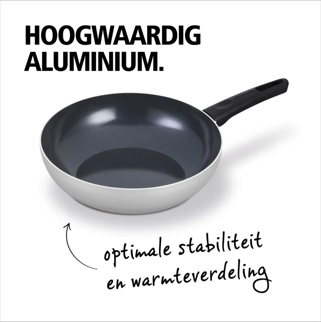 Brabantia INDU+ Wokpan 28cm - Grijs - afbeelding 6 van 6