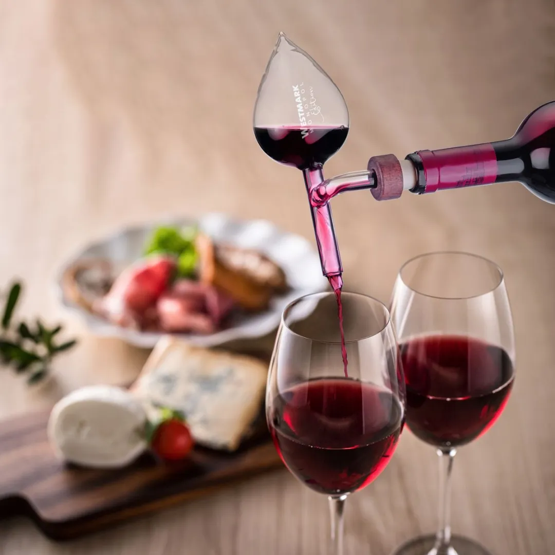 Westmark Portioneermachine Gourmet 150ml - Glas/Hout/Plastic