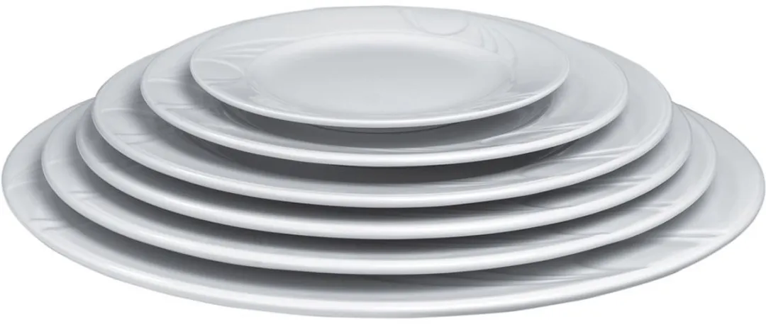HENDI Plat Bord 16cm - 794050 - Wit - afbeelding 6 van 6
