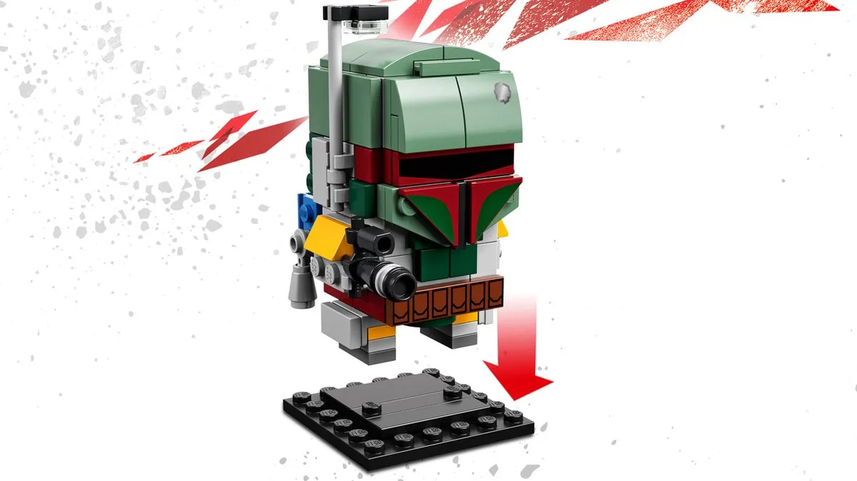 LEGO BrickHeadz Boba Fett 41629 - 161 Stukken - Multikleur