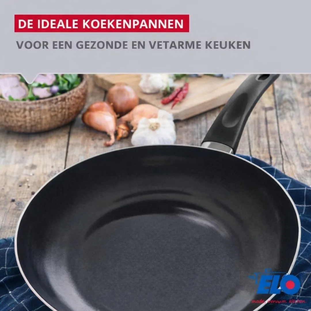 Fackelmann ELO 9744650 Keukengerei Set - 5-delig - Inductie - Zwart