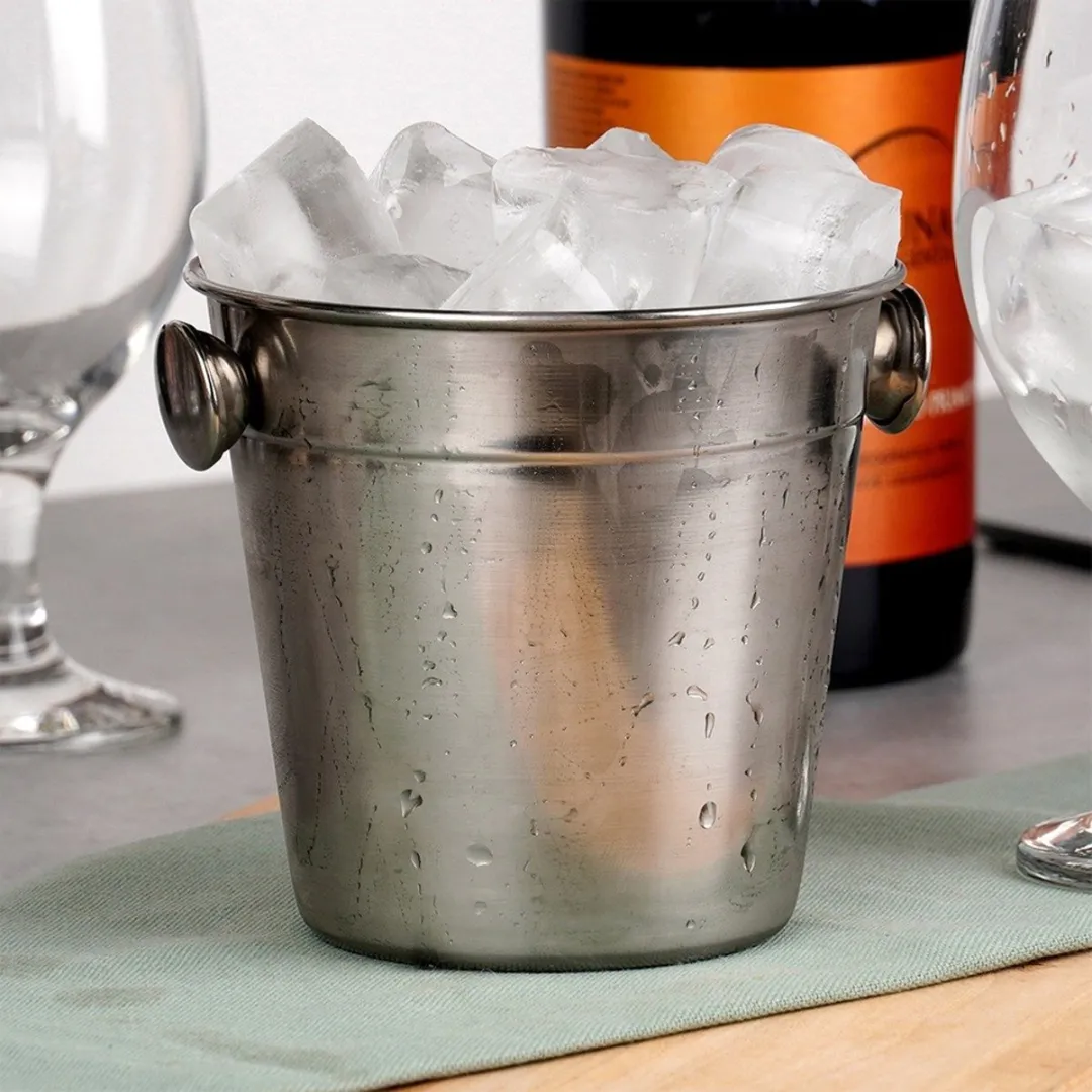 Excellent Houseware Emmer 10cm - 650ml - Roestvrij Staal