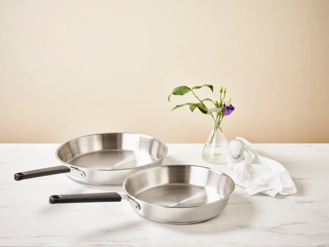 Brabantia Enjoyment Koekenpannenset 24/28cm - 2 Stuks - RVS - Inductiegeschikt