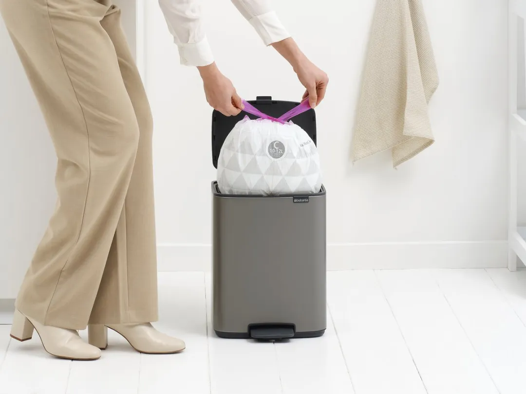 Brabantia Bo Pedaalemmer 12L - Platinum