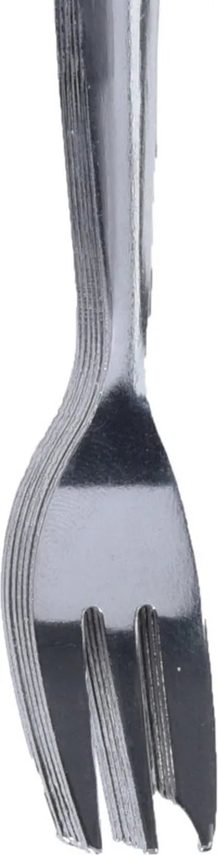 Excellent Houseware Taartvorkjes 12 Stuks - Zilver RVS - 12cm