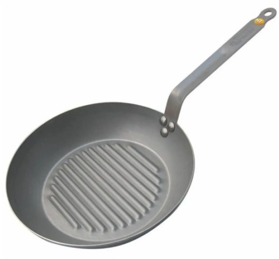 DeBuyer Mineral B Element Grillpan 32cm - Plaatstaal