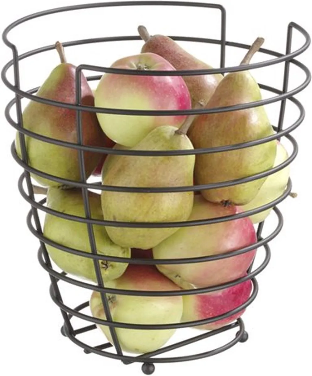 HENDI Fruitkorf 427187 - Ø23x25cm - Matzwart