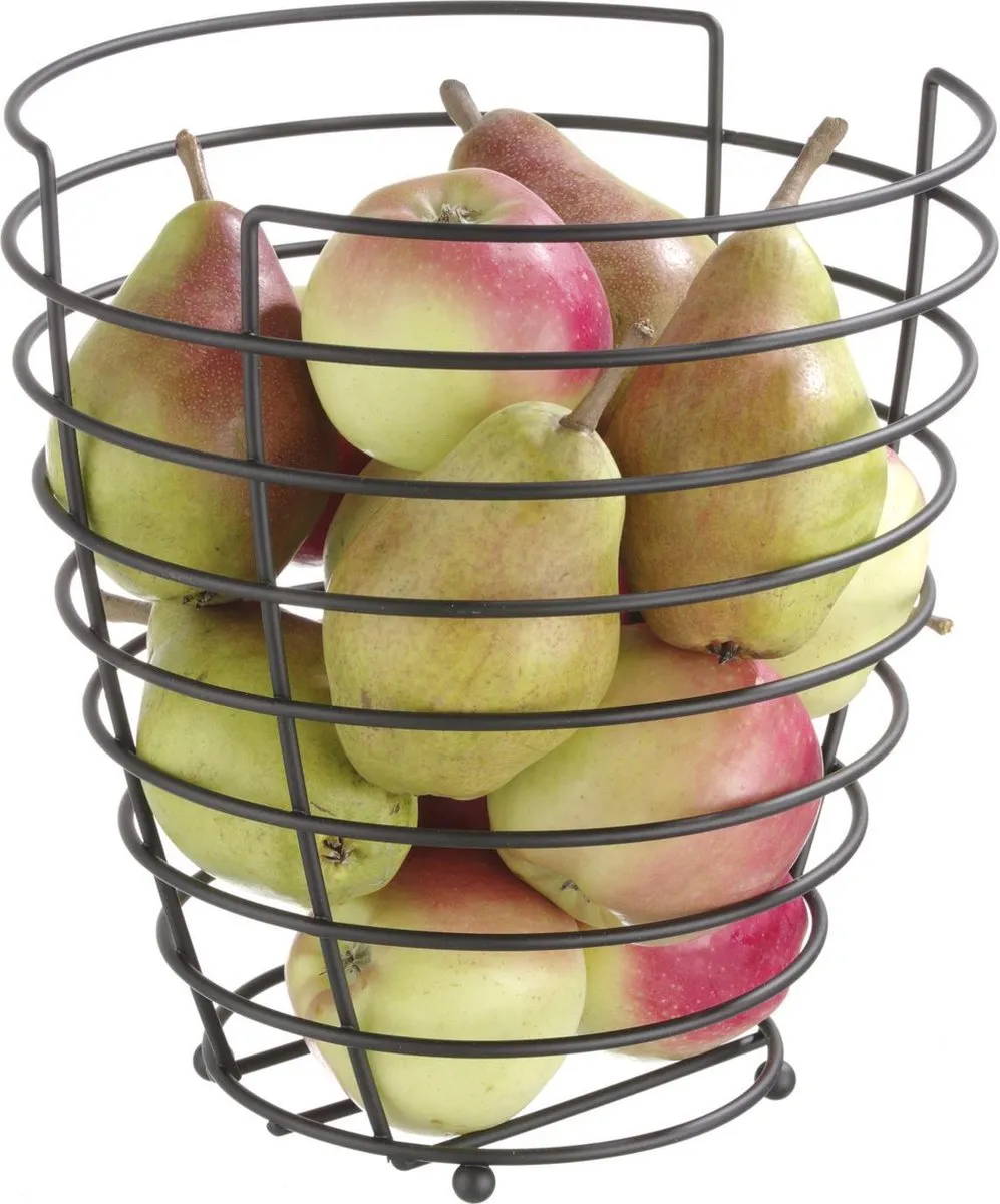 HENDI Fruitkorf 427187 - Ø23x25cm - Matzwart