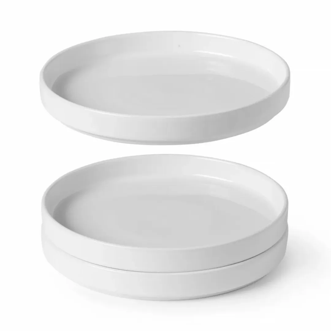 HENDI Bord wit porselein Ø28cm - Vaatwasser- en magnetronbestendig