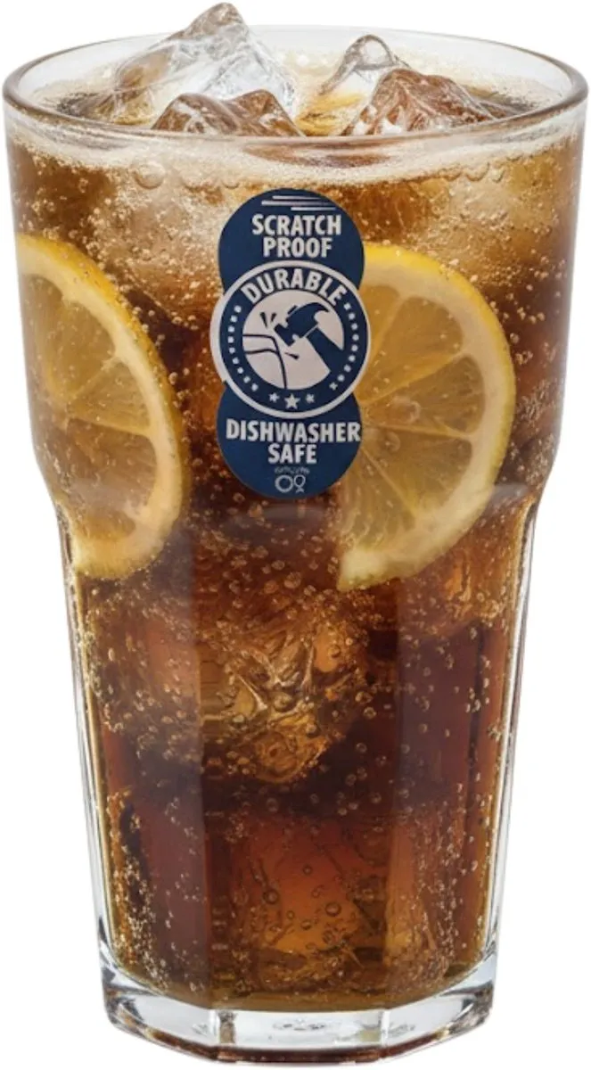 Excellent Houseware Longdrinkglas 370ml - 6 Stuks - Onbreekbaar Kunststof
