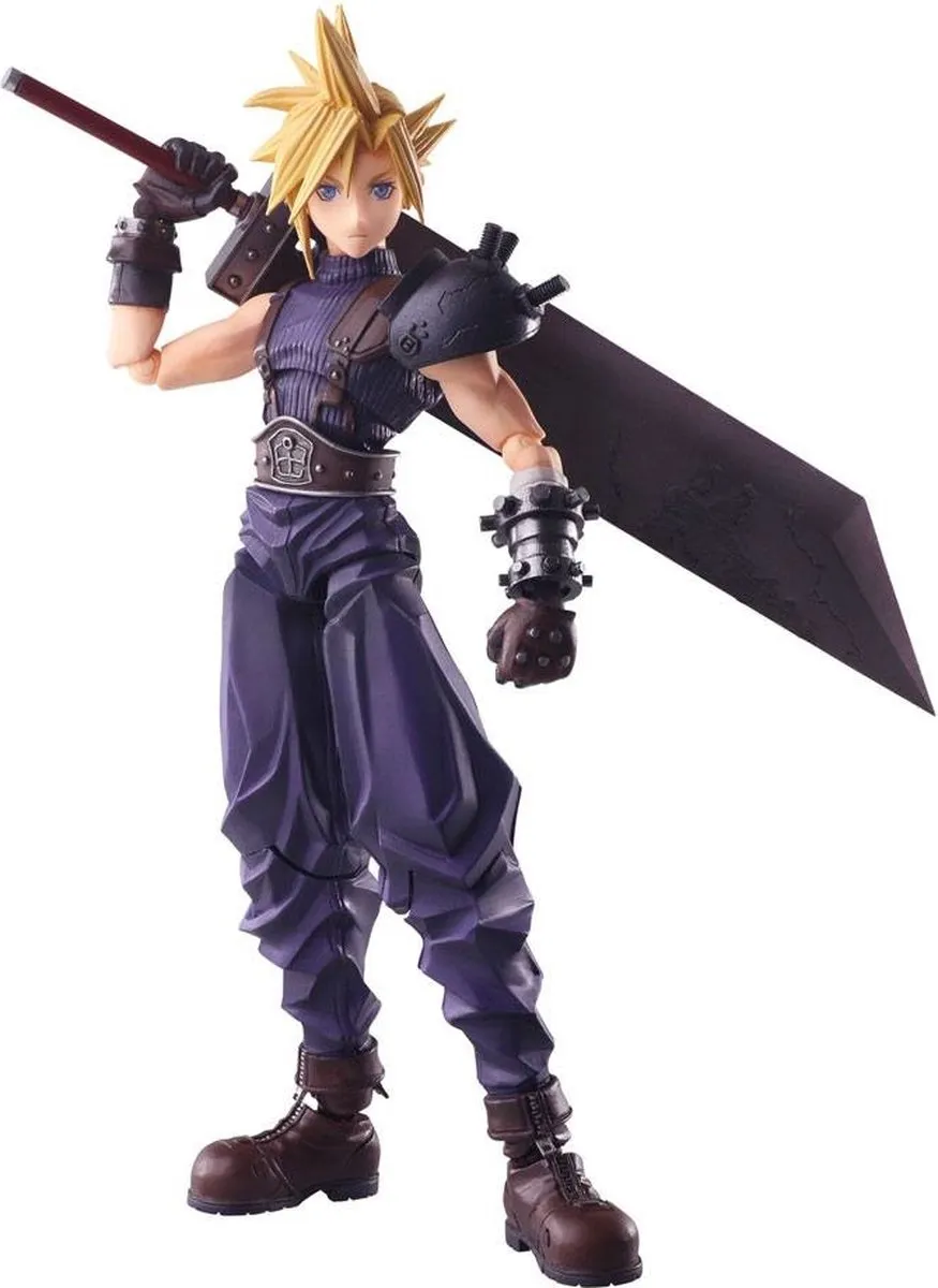 Square Enix Final Fantasy VII Bring Arts Cloud Strife - Action Figure 15cm - Multi