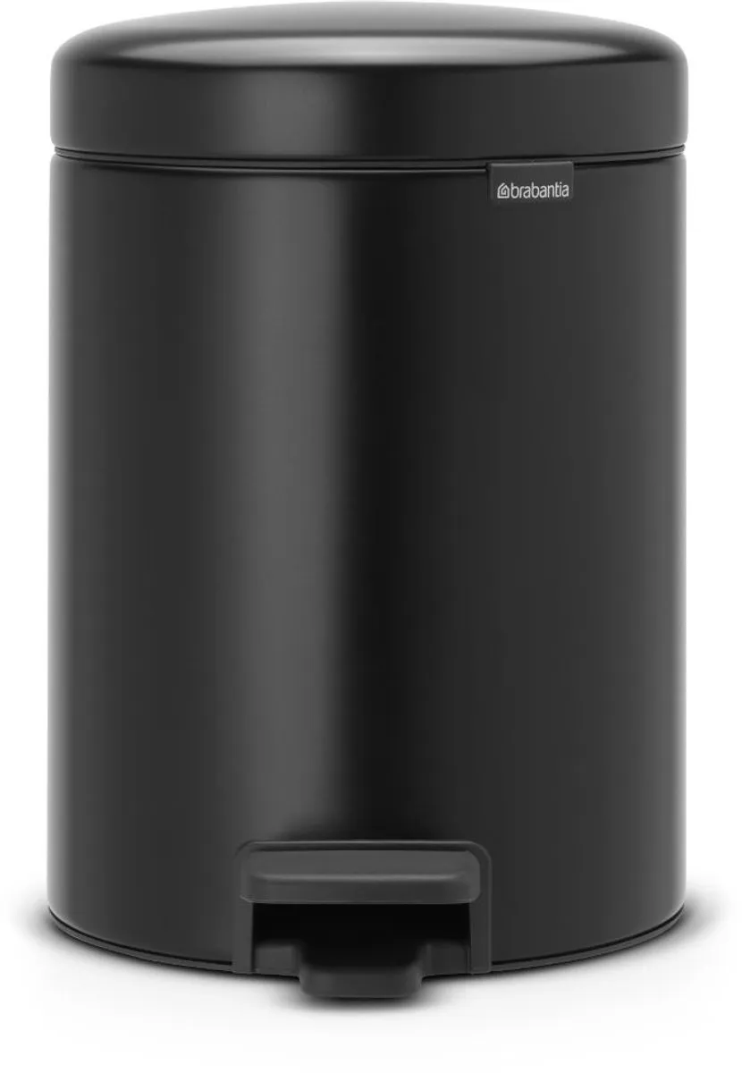 Brabantia NewIcon Prullenbak 5L Matt Black