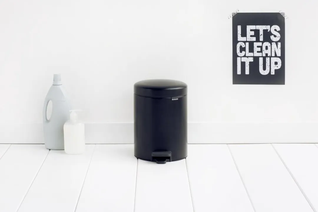 Brabantia NewIcon Prullenbak 5L Matt Black