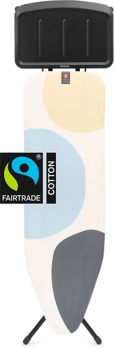 Brabantia Perfect Flow Strijkplank B 134401 - Stoomgenerator 124x38cm - Spring Bubbles