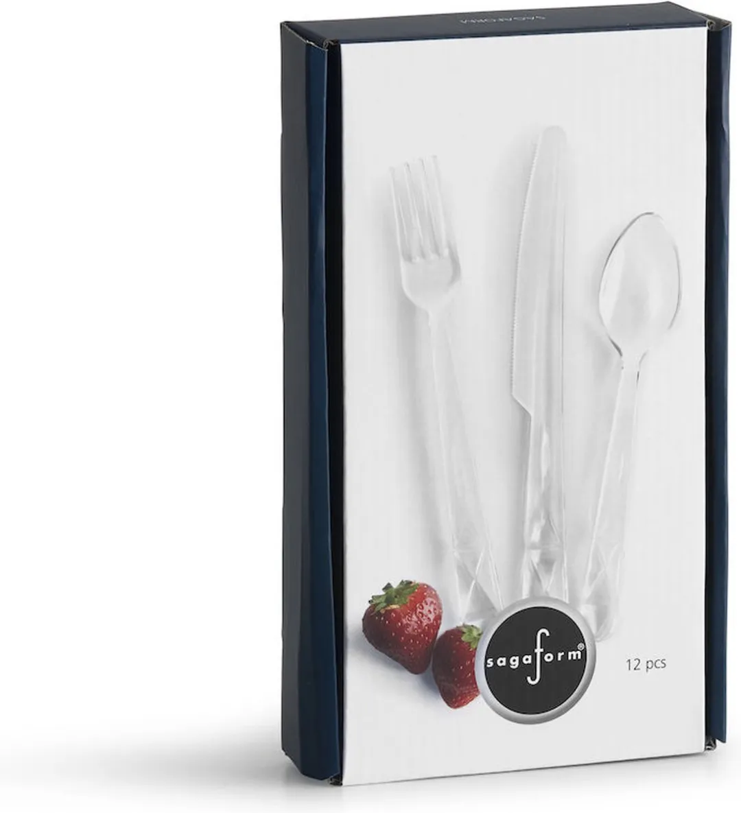 Sagaform Picknickbestek 12 stuks Zilverkleurig