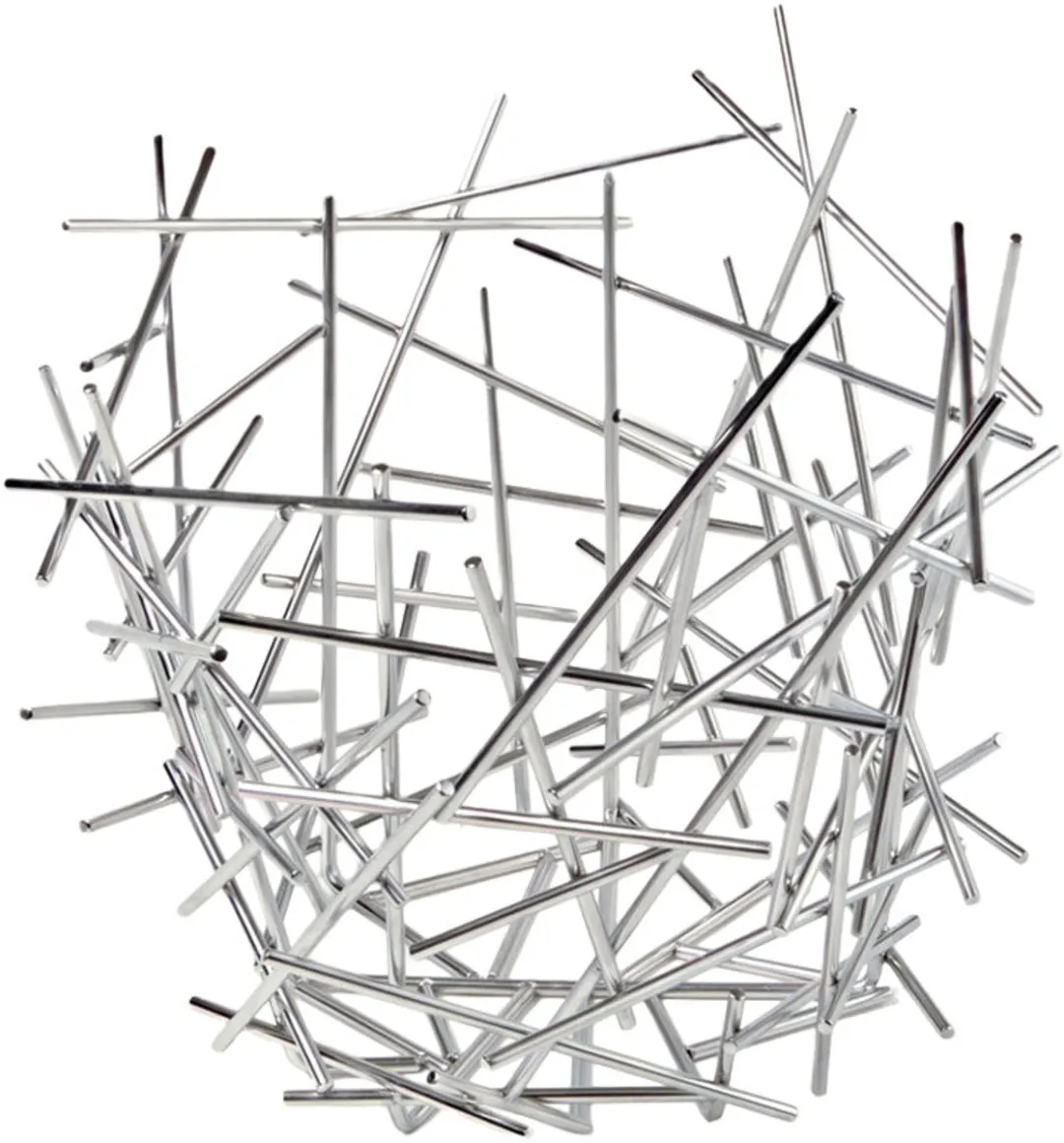 Alessi Blow Up Citrusmand - Zilver