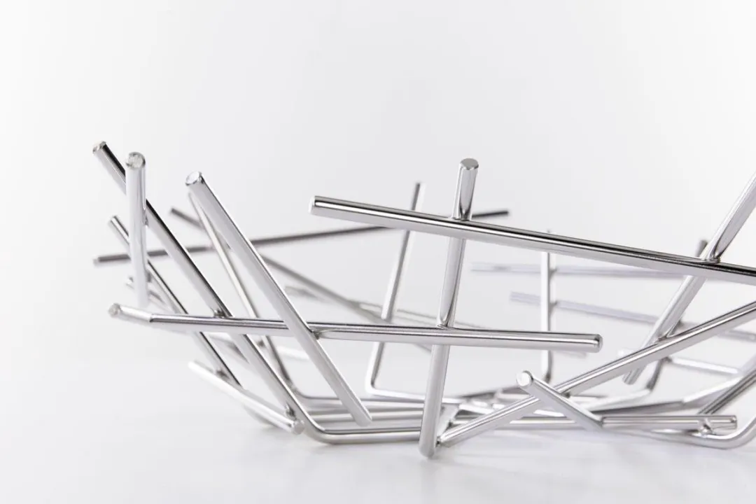 Alessi Blow Up Citrusmand - Zilver