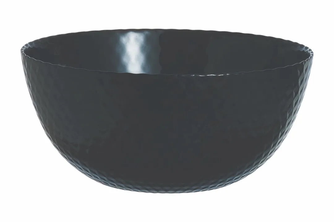 Saladekom Luminarc Pampille Zwart Glas (24 cm)