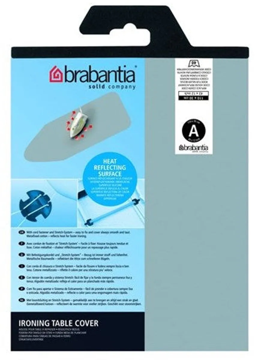 Brabantia Strijkplankhoes A Metallic 110x30cm - afbeelding 6 van 6