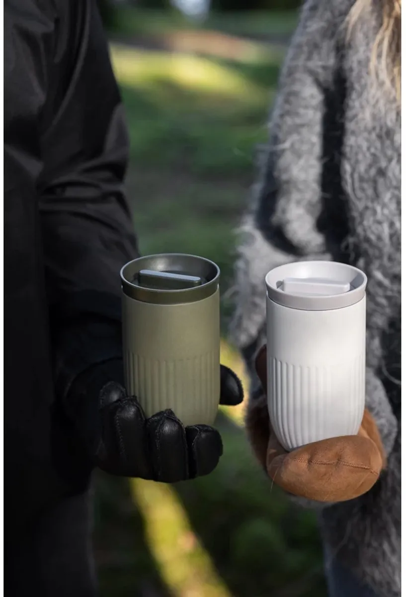 Sagaform Tova isolerende beker to go 32cl groen