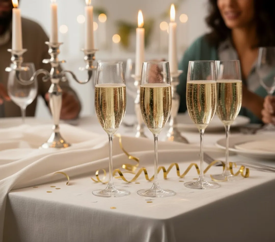 Cookinglife Champagneglazen Solare - 210ml - 4 Stuks